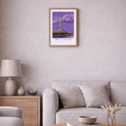 Affiche Paris Tour Eiffel décoration intérieure