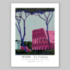 affiche Rome Le Colisée illustration