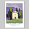 affiche Vitaleta chapelle d e la Madone illustration